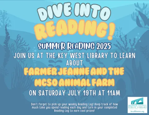 Join Farmer Jeanne at the library on Saturday July 19th at 11am.