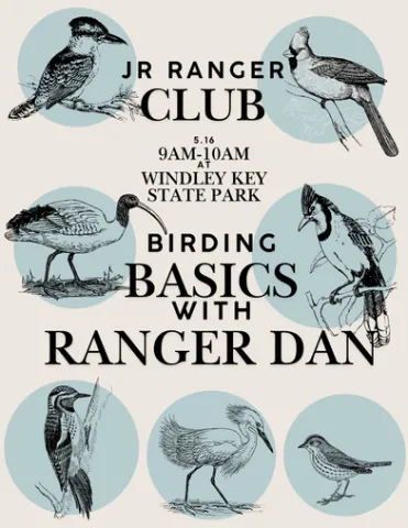 Flyer for Birding Basics with Ranger Dan
