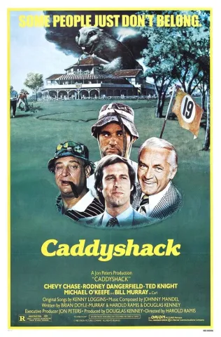 Theatrical poster for Caddyshack