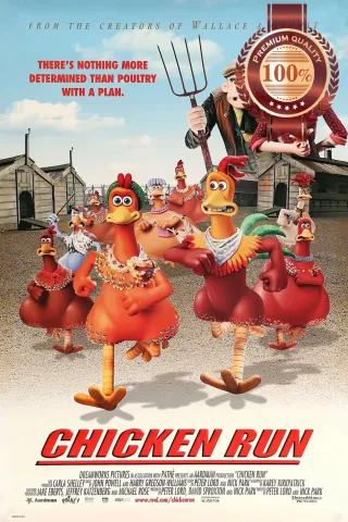 Theatrical poster for Chicken Run