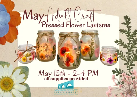 Pressed Flower Lanterns