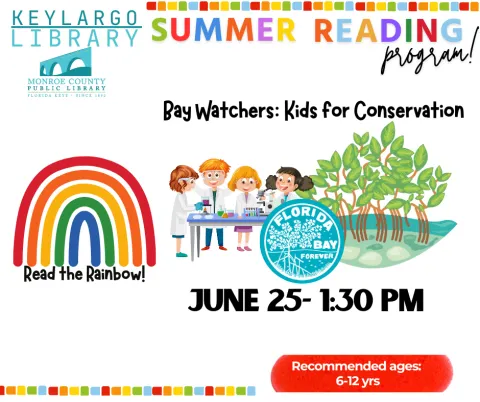 JUNE 25 SUMMER READING Florida Bay Forever