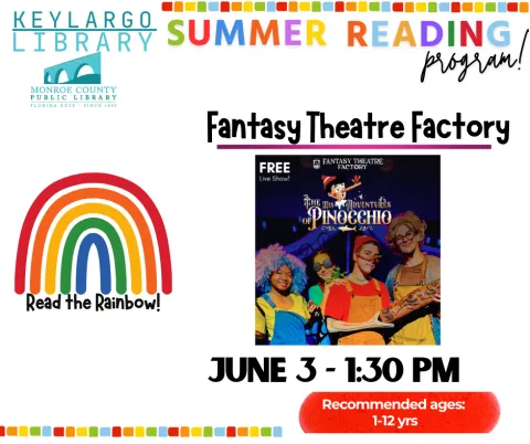 JUNE 3 SUMMER READING Fantasy Theatre