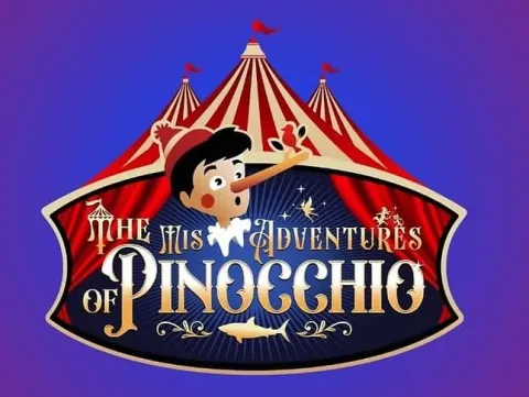 Logo for The Mis-Adventures of Pinocchio