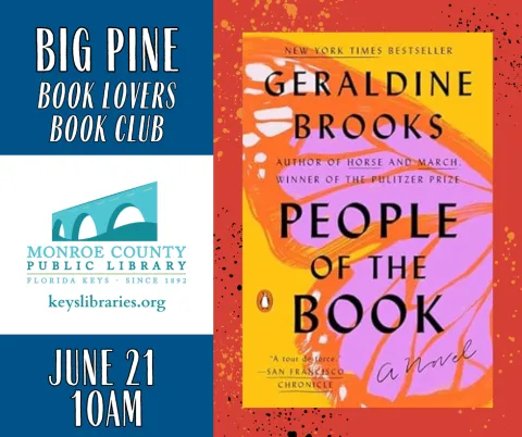 Big Pine Library Book Club Banner for June 2025
