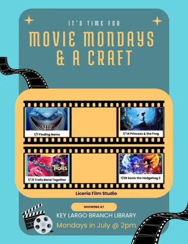 Movie Mondays Flyer