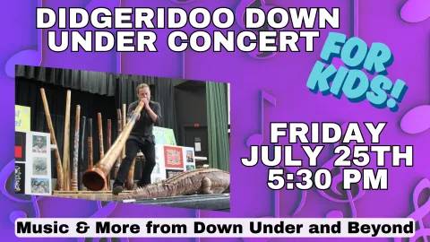  Didgeridoo Down Under Concert for kids
