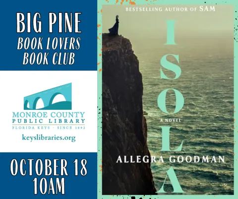 Big Pine Book Club Logo and Book for October 18