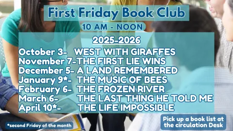 First Friday Book Club