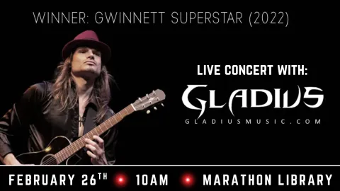 Gladius in concert February 26th at 10AM