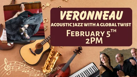 Veronneau in concert February 5th 2PM