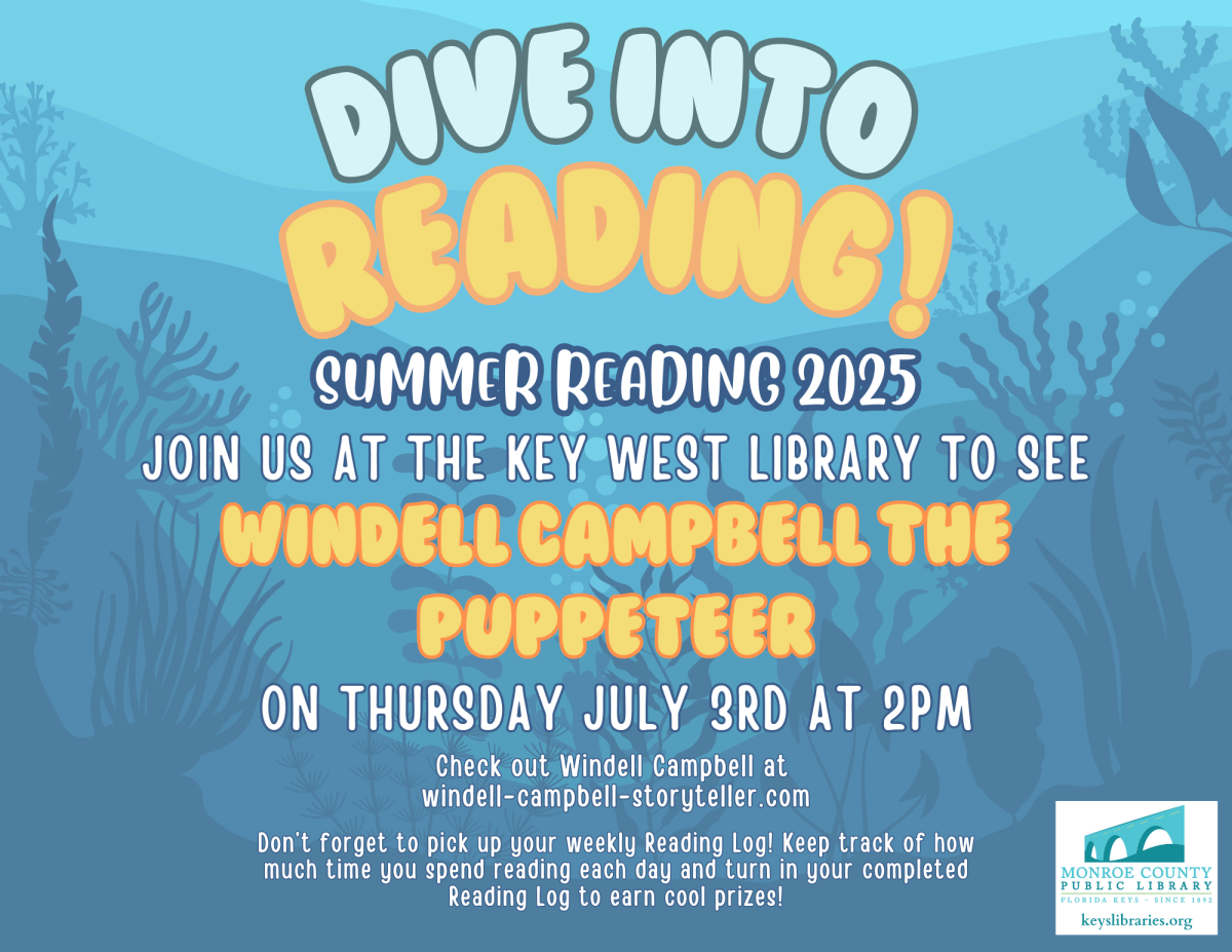 Join Windell Campbell the Puppeteer at the library on Thursday 