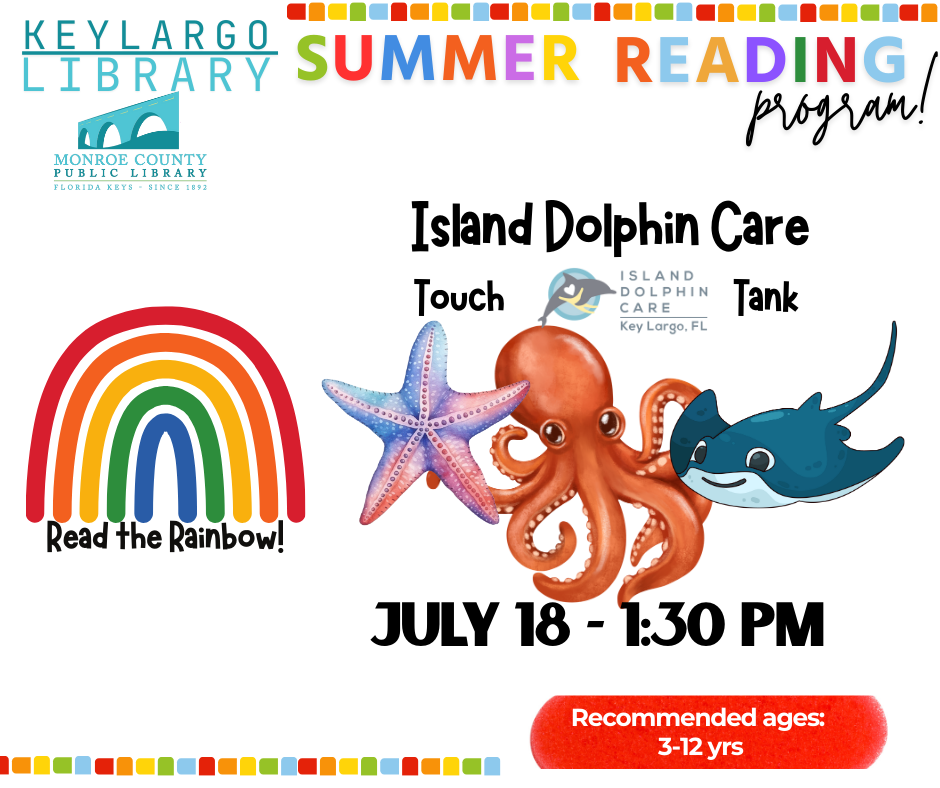 JULY 18 SUMMER READING Island Dolphin Care