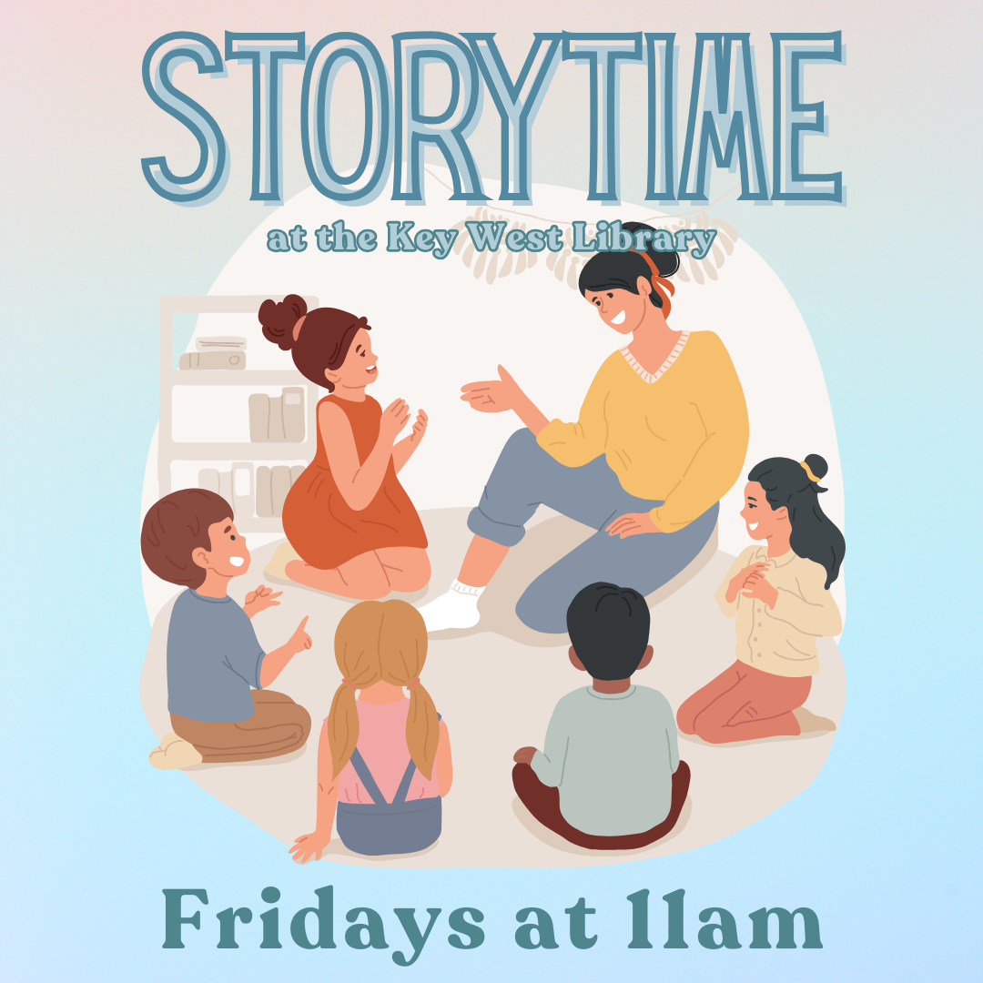 Storytime at the Key West Public Library Fridays at 11am