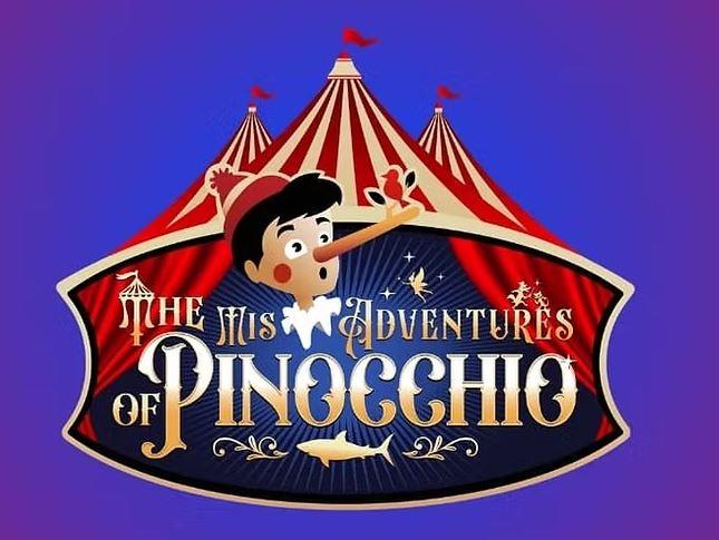 Logo for The Mis-Adventures of Pinocchio