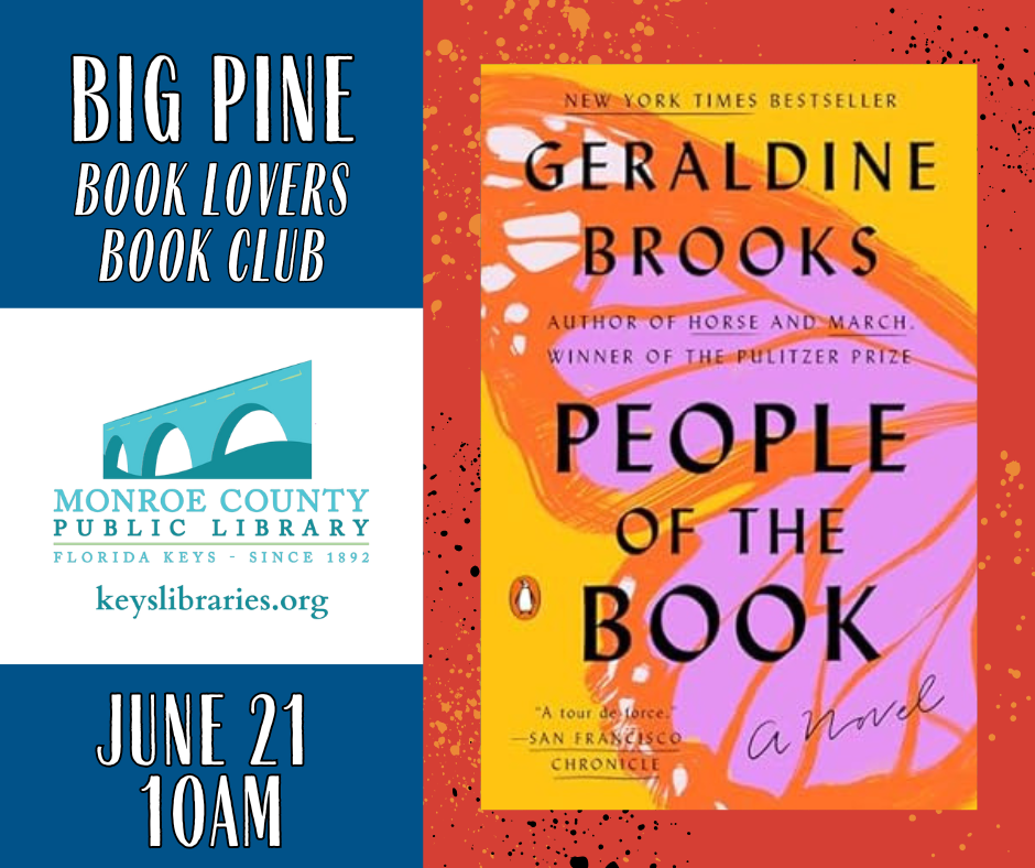 Big Pine Library Book Club Banner for June 2025