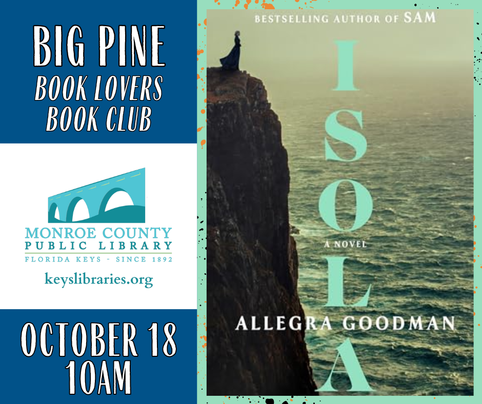 Big Pine Book Club Logo and Book for October 18