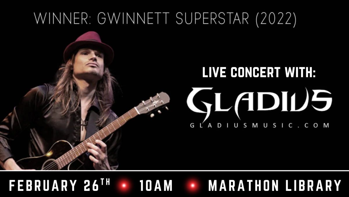 Gladius in concert February 26th at 10AM